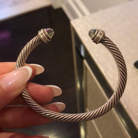 DY Bracelet with Prasiolite and Diamonds - Picture 3 of 7